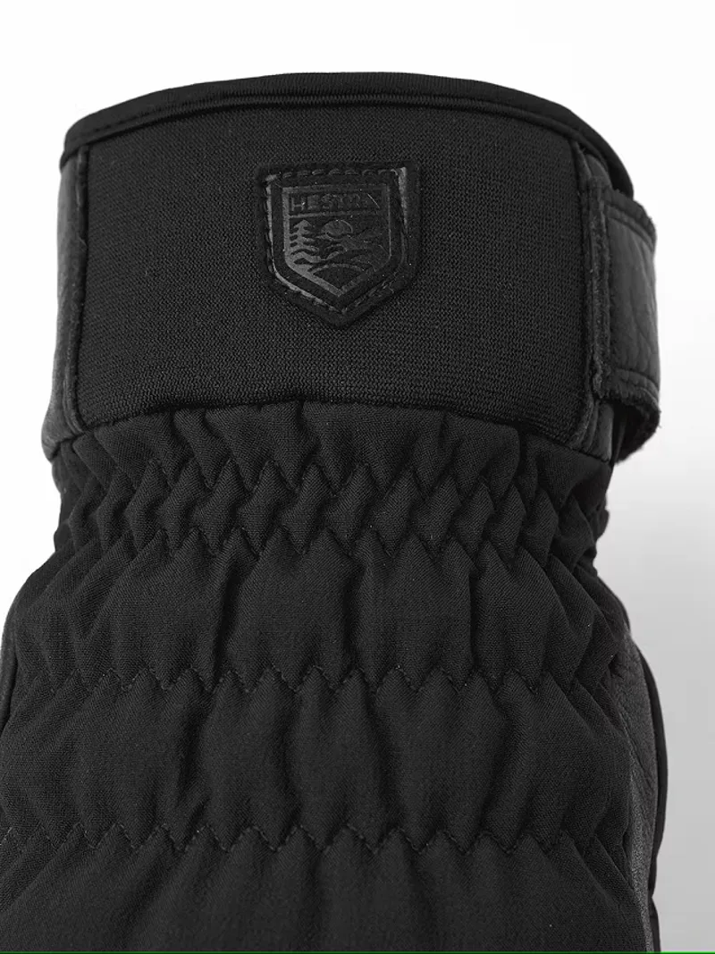 Hestra Woemsn Luomi Czone Female 5 Finger Glove Black-1