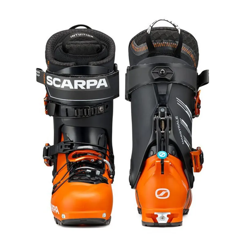 Scarpa Maestrale Ski Touring Boot Orange/Black-4
