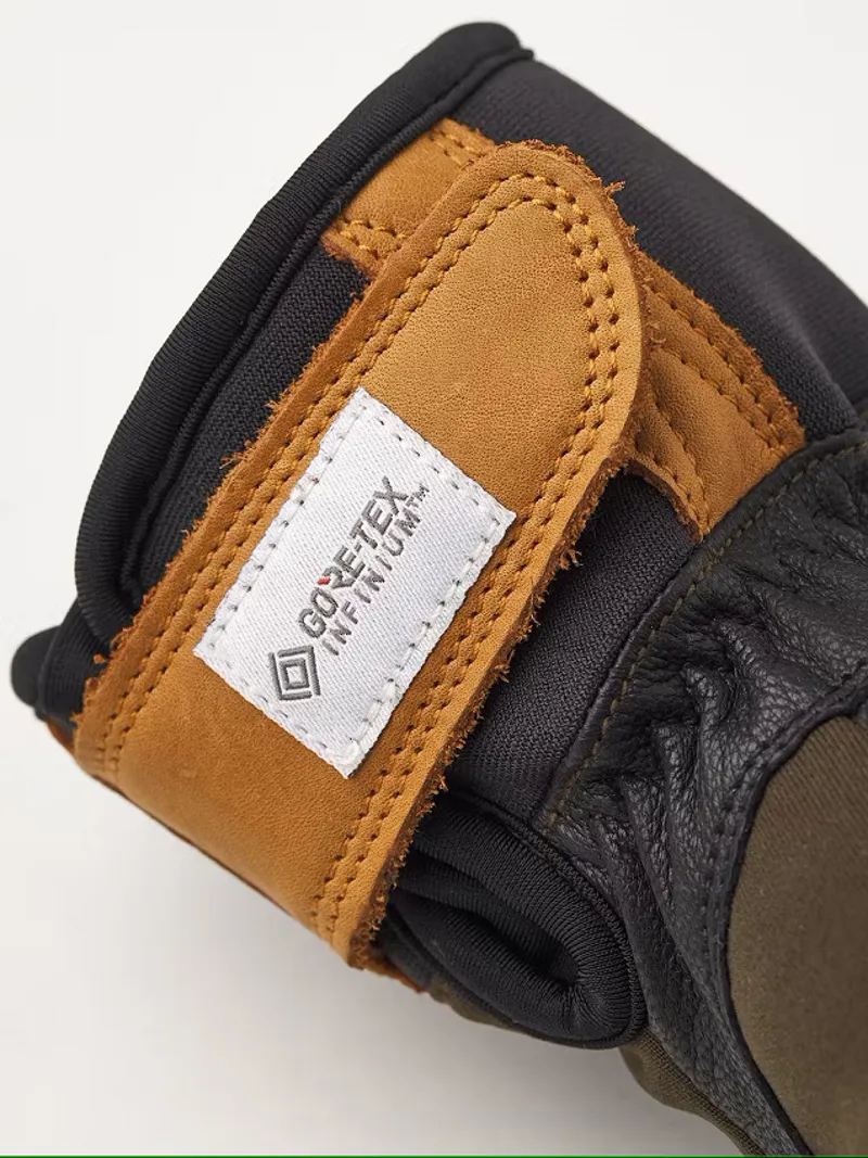 Hestra Ergo Grip Active Wool Terry 5 Finger Dark Forest/Black-3