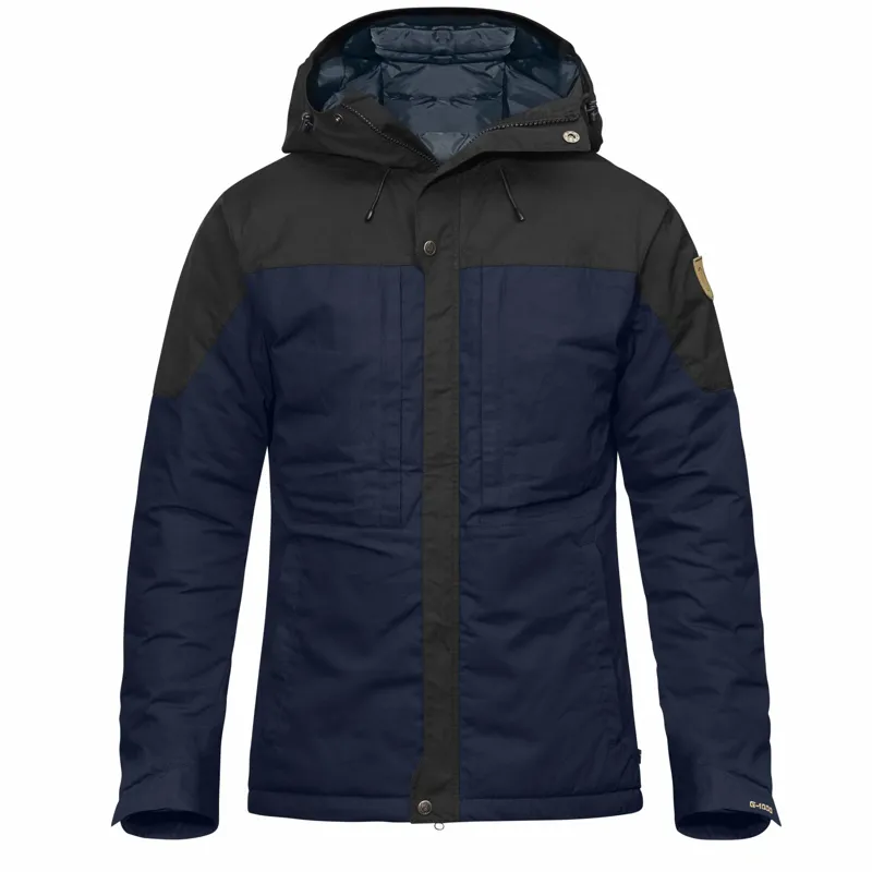 Fjallraven Skogsö Mens Padded Jacket Dark Navy/Dark Grey