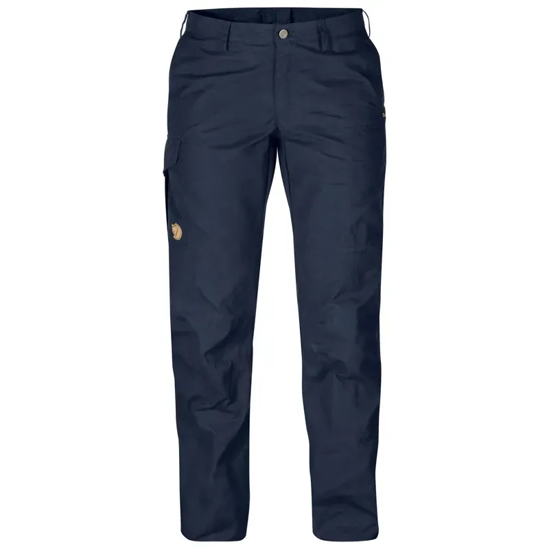 Fjallraven Women's Karla Pro Curved Trousers in Dark Navy
