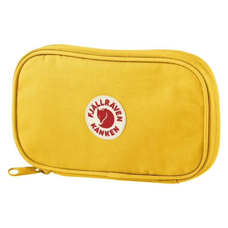 Fjallraven Kanken Travel Wallet in Warm Yellow