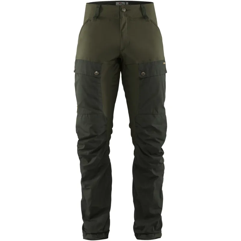 Fjällräven Mens Keb Trousers Deep Forest-Laurel Green