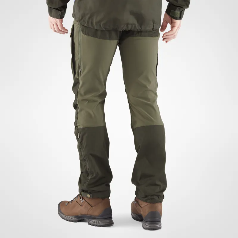 Fjällräven Mens Keb Trousers Deep Forest-Laurel Green-4