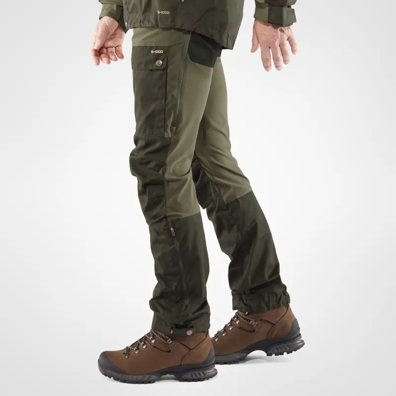 Fjällräven Mens Keb Trousers Deep Forest-Laurel Green-5