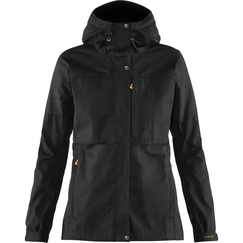 Fjallraven Women's Kaipak Jacket in Black