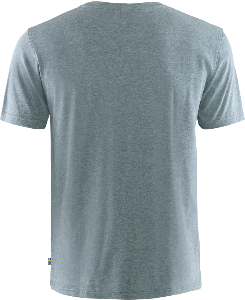 Fjällräven Mens 1960 Logo T-shirt Uncle Blue-Melange-1