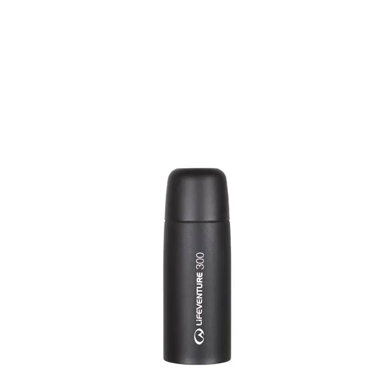 Lifeventure TiV Vacuum Flask 300ml Black