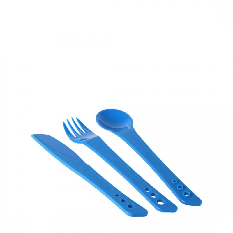 Lifeventure Ellipse Camping Cutlery Blue
