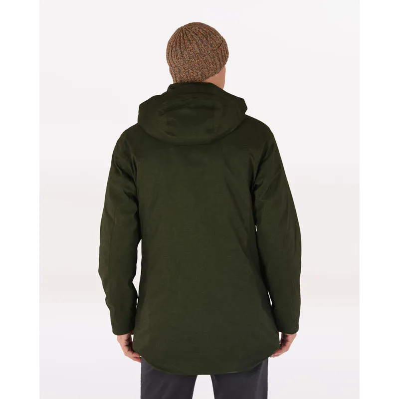 Sherpa Mens Kathmandu Parka Mewa Green-3