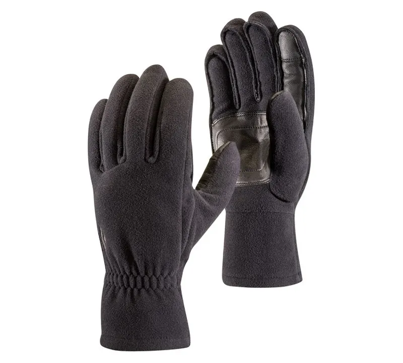 Black Diamond Midweight Windbloc Fleece Gloves Black