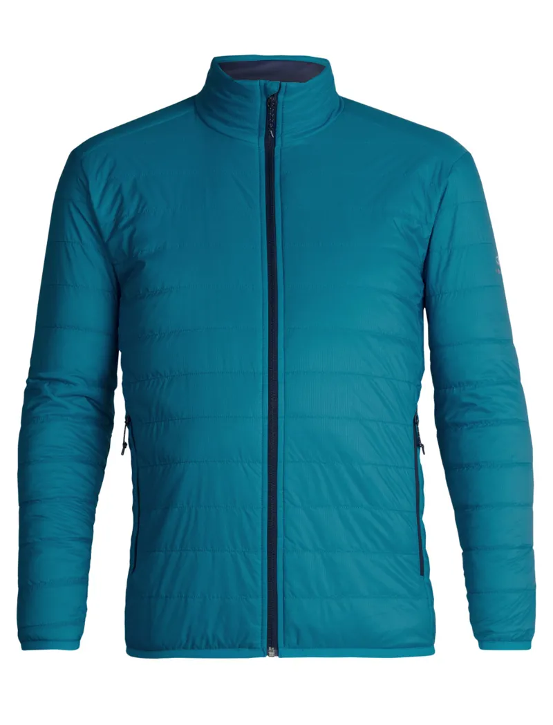 Icebreaker Mens Merinoloft Hyperia Lite Jacket Alpine/Midnight Navy