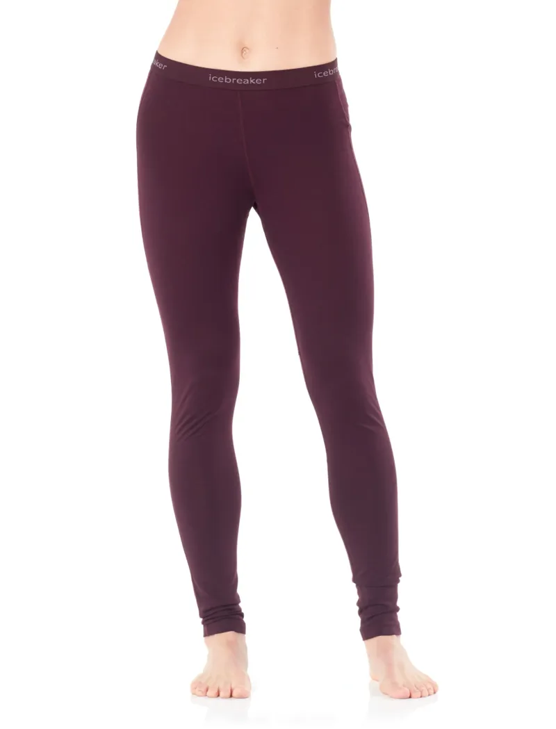 Icebreaker Womens 150 Zone Leggings Velvet/Prism-1