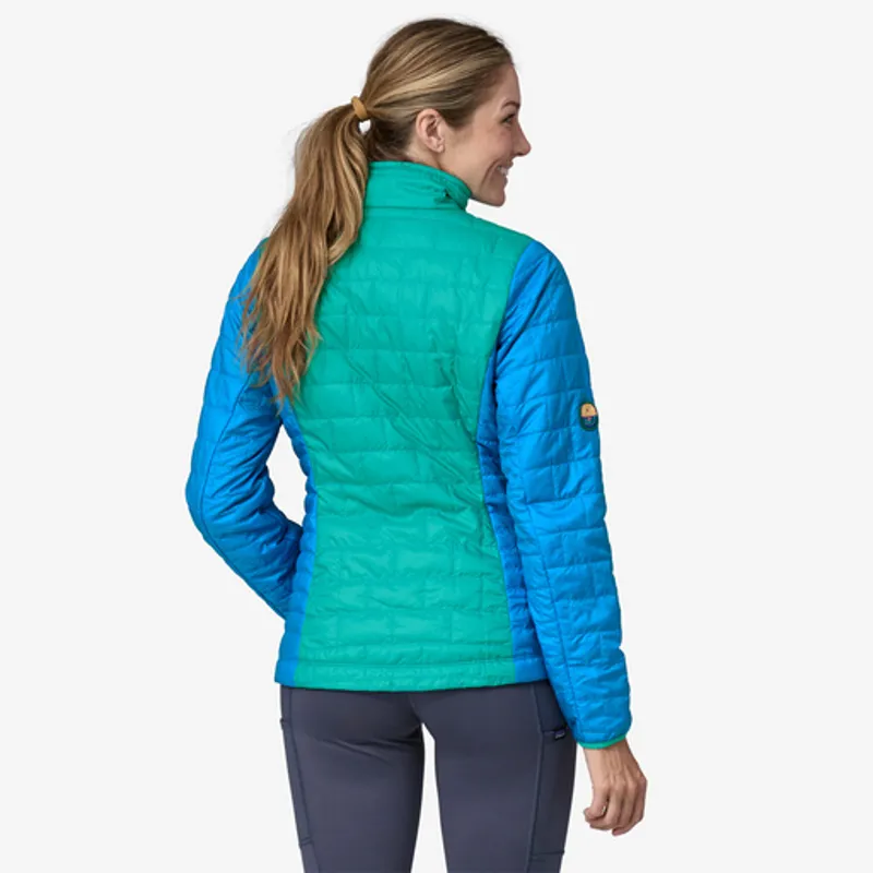 Patagonia Women's Nano Puff Jkt Subtidal Blue-1