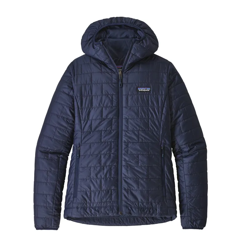 Patagonia Womens Nano Puff Hoody Classic Navy