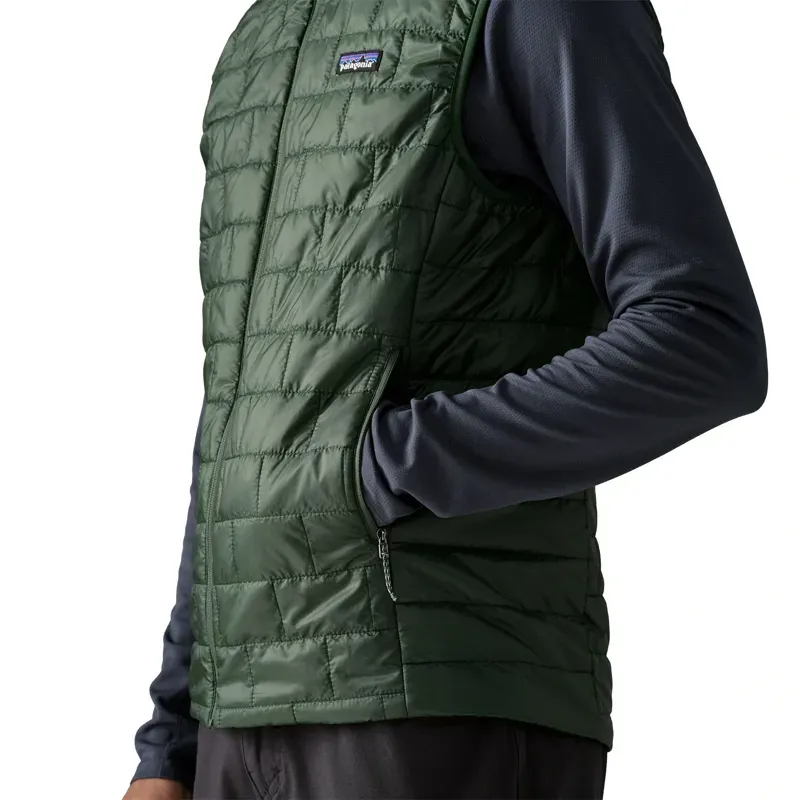 Patagonia Nano Puff Vest in Treeline Green-5