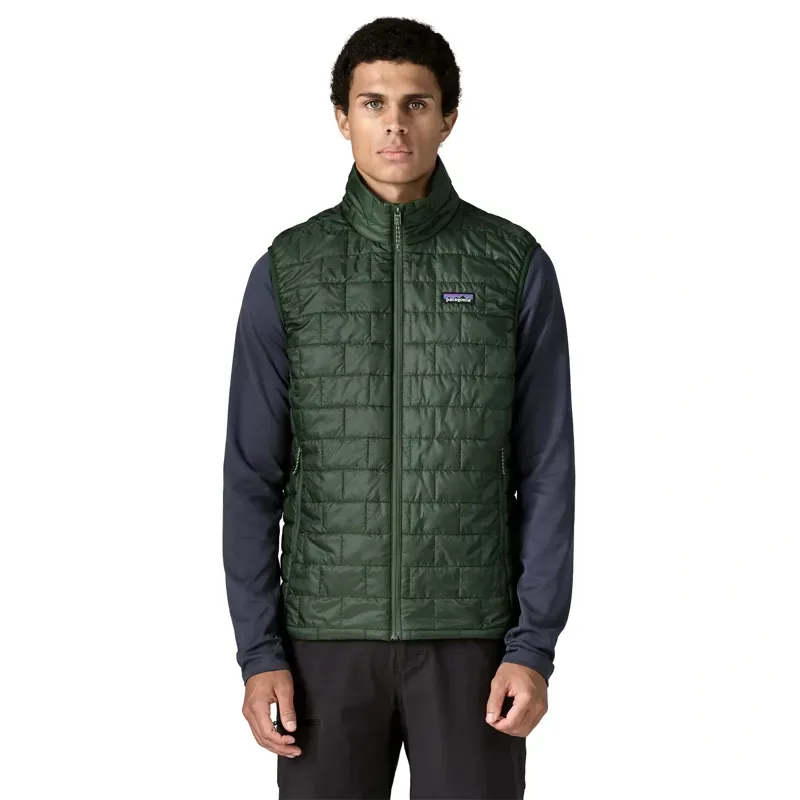 Patagonia Nano Puff Vest in Treeline Green-1