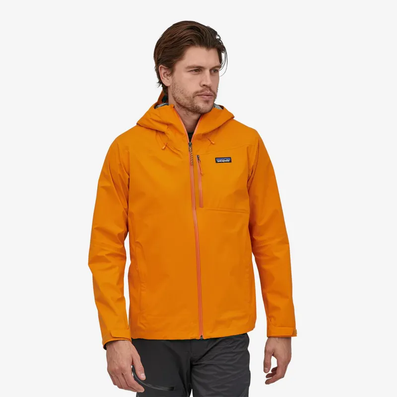 Patagonia Mens Rainshadow Waterproof Jacket Mango-1