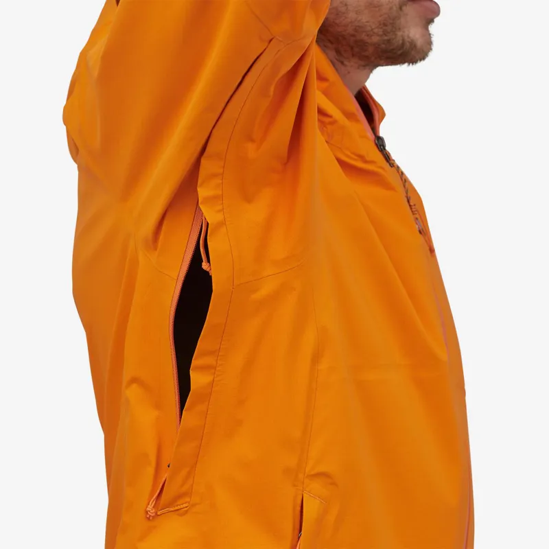 Patagonia Mens Rainshadow Waterproof Jacket Mango-4