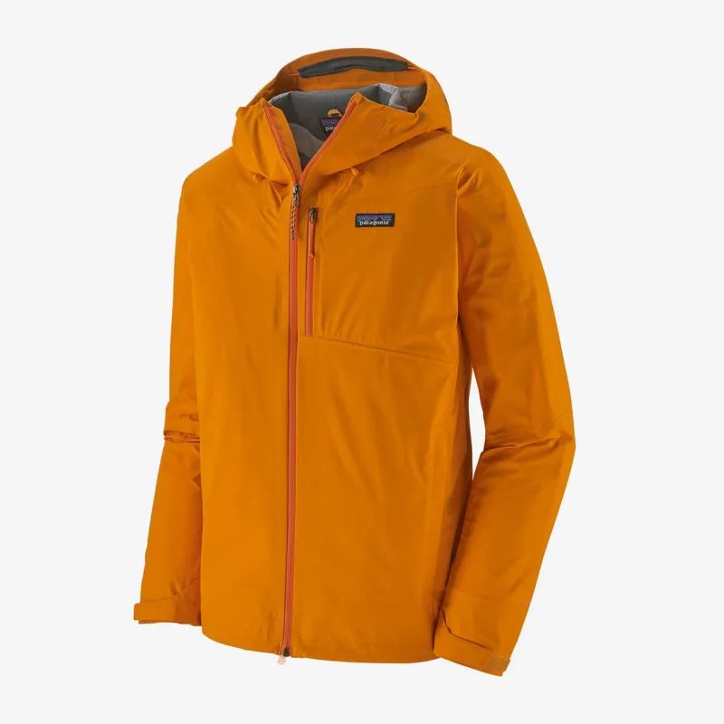 Patagonia Mens Rainshadow Waterproof Jacket Mango