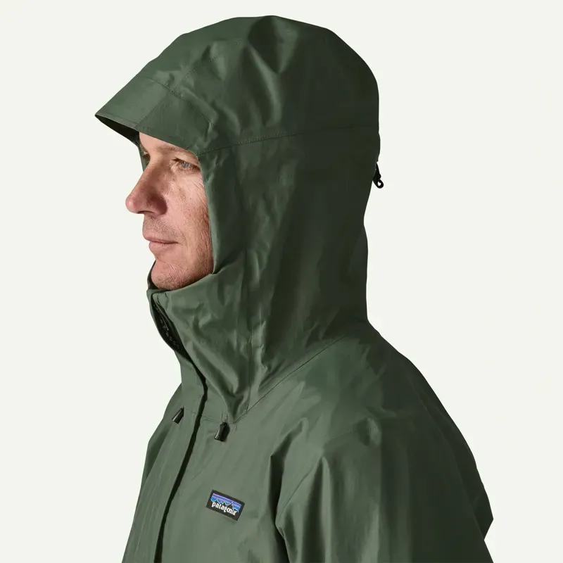 Patagonia Torrentshell 3L Rain Jacket in Canopy Green-5