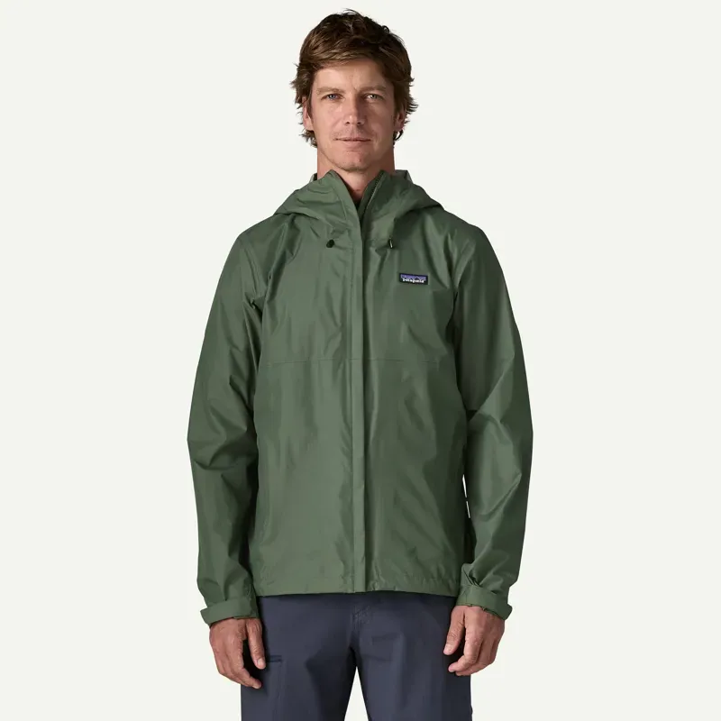 Patagonia Torrentshell 3L Rain Jacket in Canopy Green-1