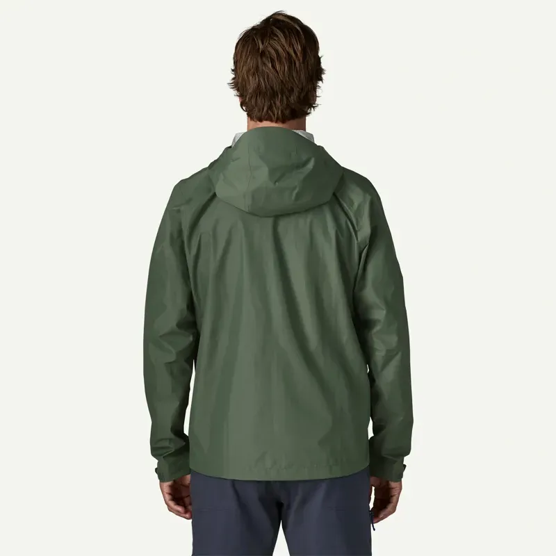 Patagonia Torrentshell 3L Rain Jacket in Canopy Green-2