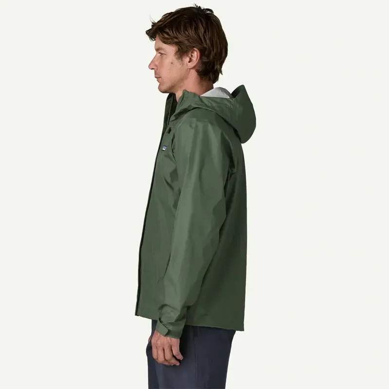 Patagonia Torrentshell 3L Rain Jacket in Canopy Green-3
