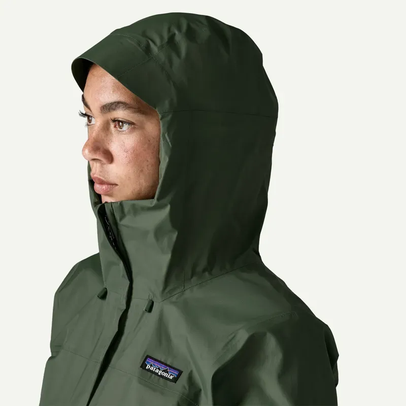 Patagonia Women's Torrentshell 3L Rain Jacket in Canopy Green-5