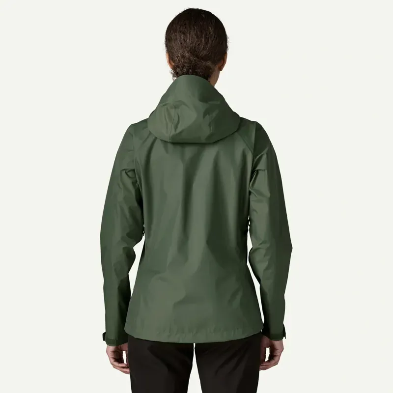 Patagonia Women's Torrentshell 3L Rain Jacket in Canopy Green-2