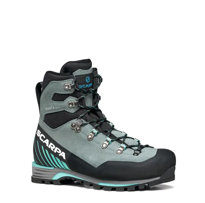 Scarpa Manta Tech GTX Womens Hiking Bookts in Conifer - Green Blue
