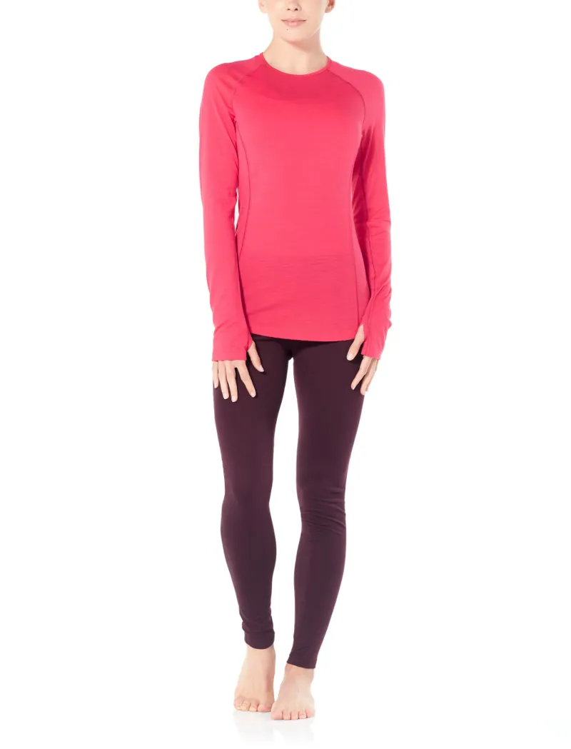 Icebreaker Womens 150 Zone Leggings Velvet/Prism-5