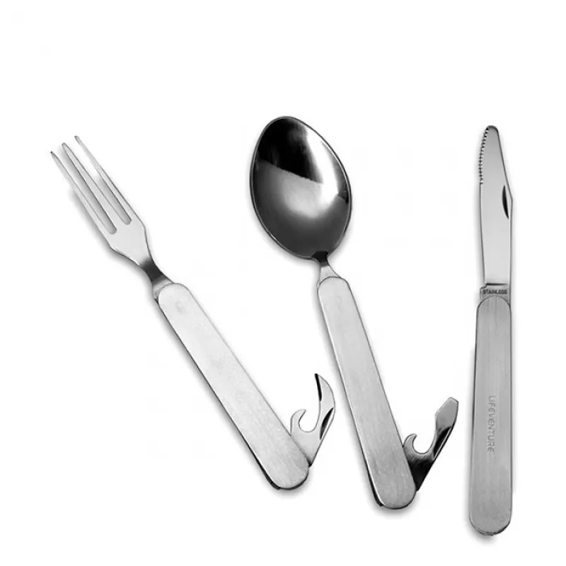Lifeventure Folding Cutlery Set-1