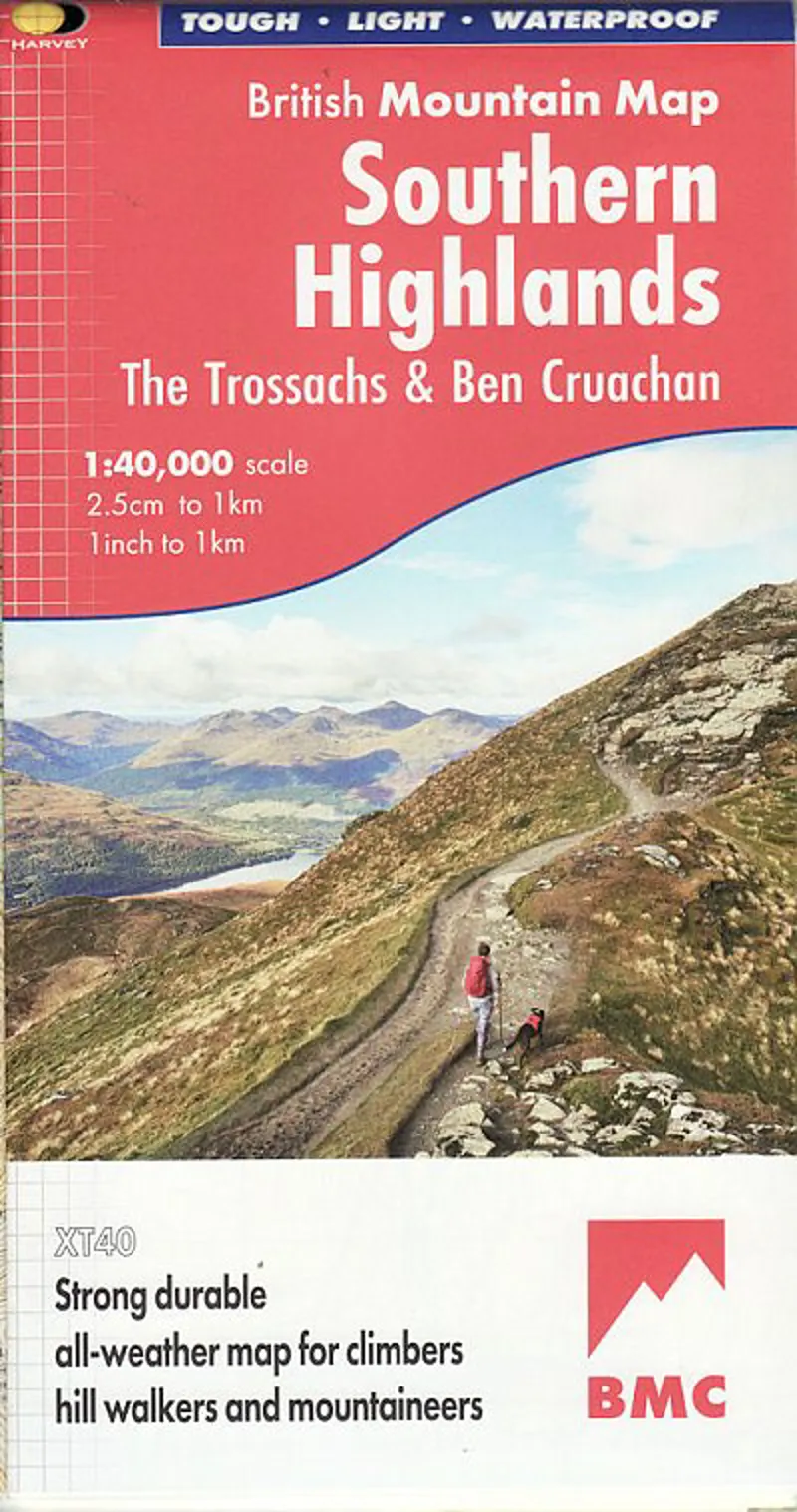 Southern Highlands BMC Mountain Map 1:40000