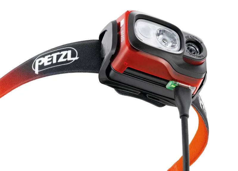 Petzl Swift RL Head Torch - Orange-3