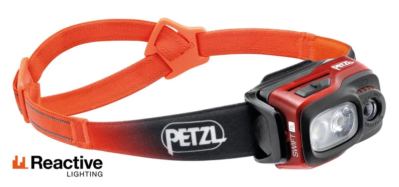 Petzl Swift RL Head Torch - Orange