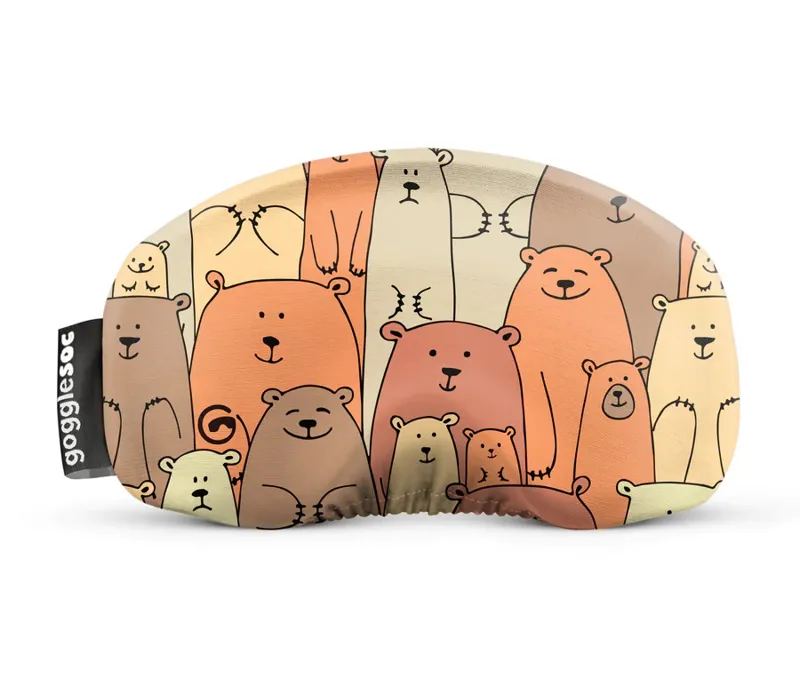 Gogglesoc Beary Good Goggle Lens Cover