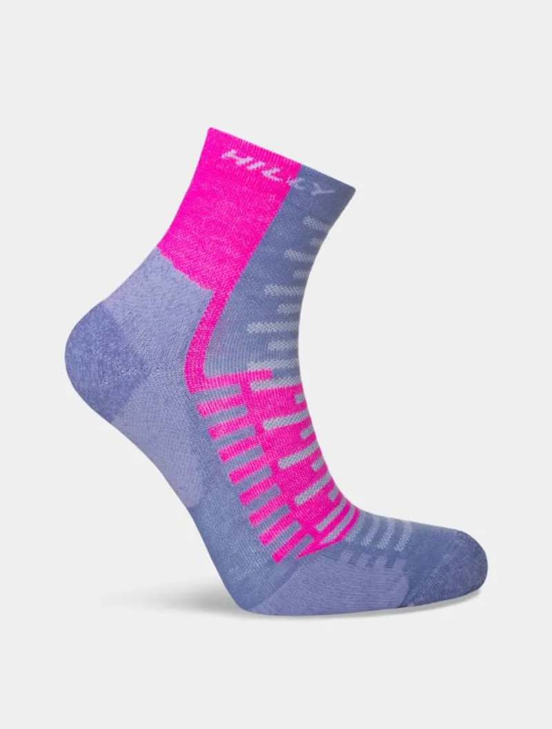 Hilly Women's Active Anklet Sock Lilac/Pink