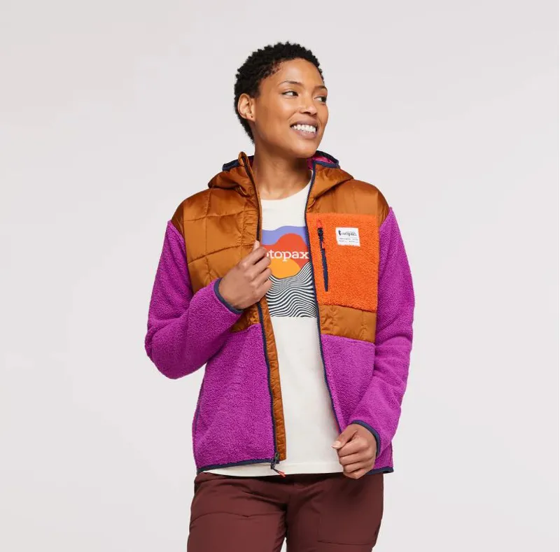 Cotopaxi Women's Trico Hybrid Jacket Mezcal/Foxglove-1