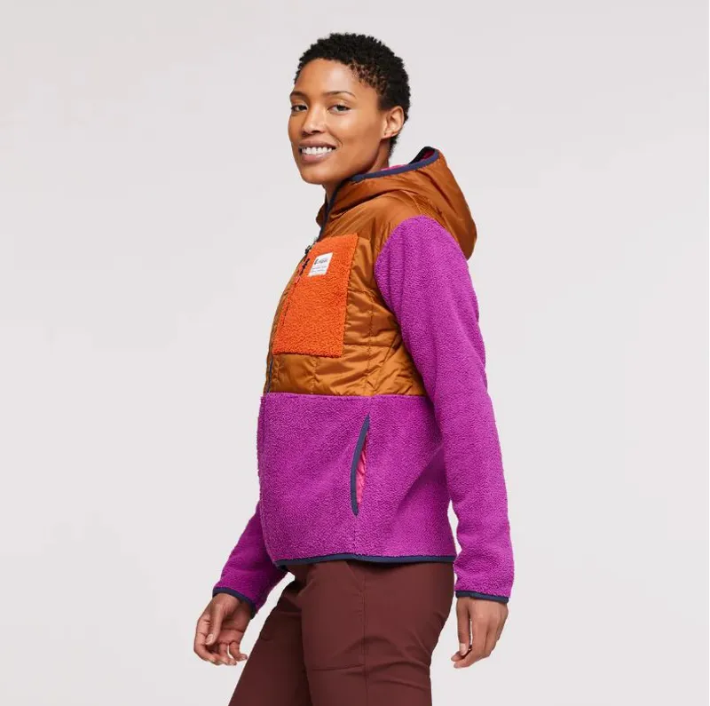 Cotopaxi Women's Trico Hybrid Jacket Mezcal/Foxglove-4