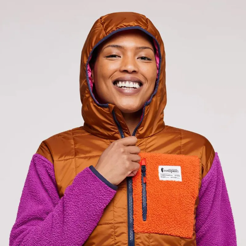 Cotopaxi Women's Trico Hybrid Jacket Mezcal/Foxglove-2