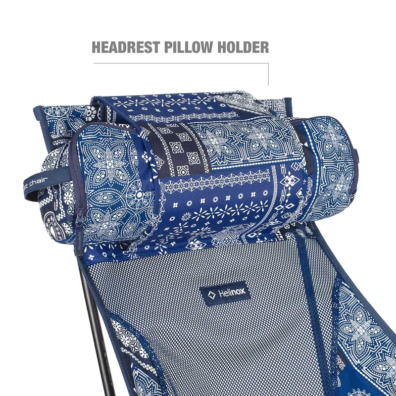 Helinox Sunset Chair Blue Bandanna Quilt