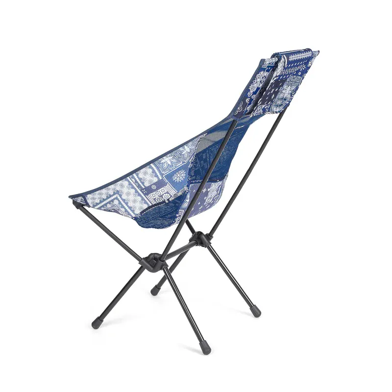【Helinox★】 Helinox Sunset Chair Blue Bandanna Quilt Helinox Sunset Chair Blue Bandanna Quilt