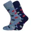 Horizon Heritage Merino Outdoor 2PK 4-7 Spots Navy/Steel Blue 