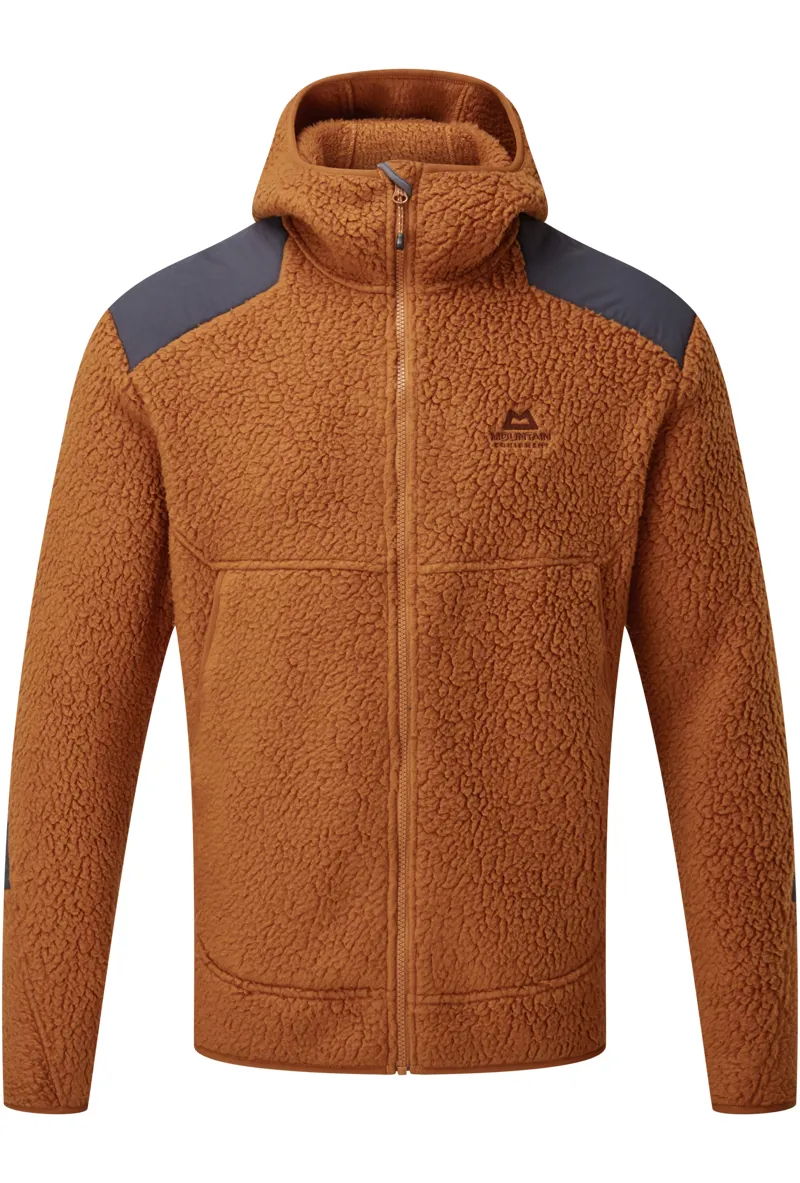 Mountain Equipment Moreno Hooded Jacket in Cafe/Blue Nights