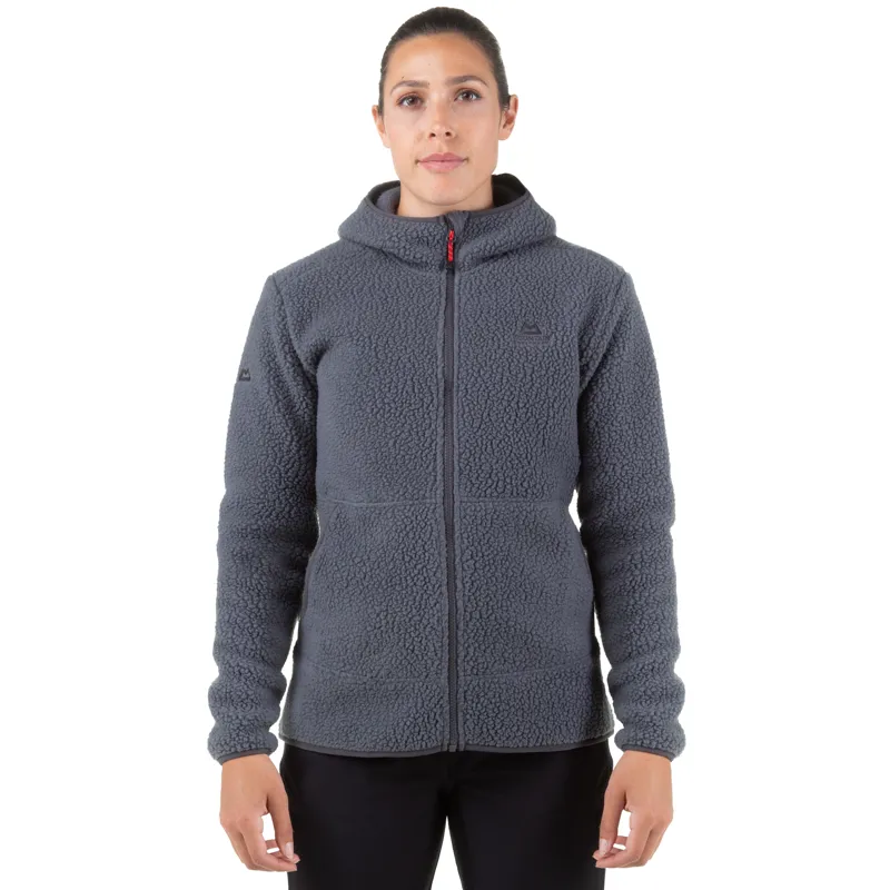 Mountain Equipment Women's Moreno Hooded Jacket in Flint Grey-1