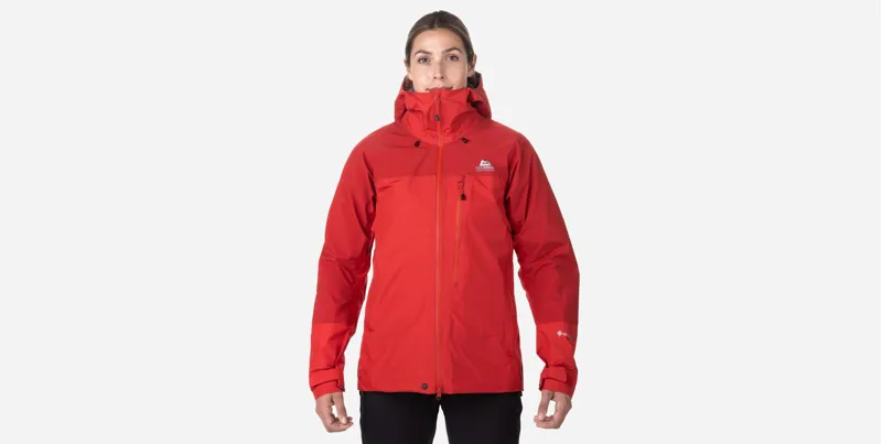 Mountain Equipment Womens Manaslu GORE-TEX Pro Jacket Imperial Red/Crimson-1