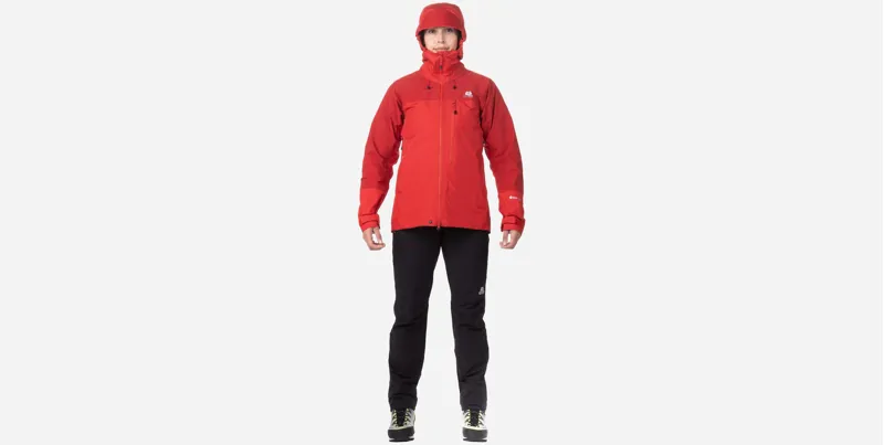 Mountain Equipment Womens Manaslu GORE-TEX Pro Jacket Imperial Red/Crimson-3