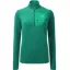 Mountain Equipment Lumiko Womens Zip Light Fleece in Spruce/Deep Green