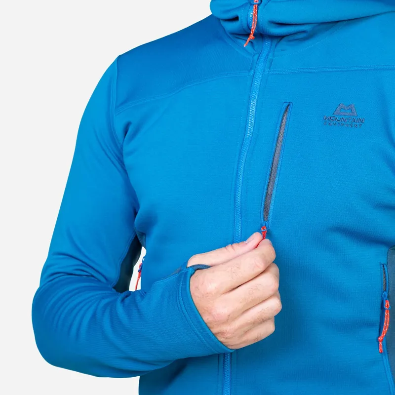 Mountain Equipment Mens Durian Hooded Jacket Mykonos/Majolica-1